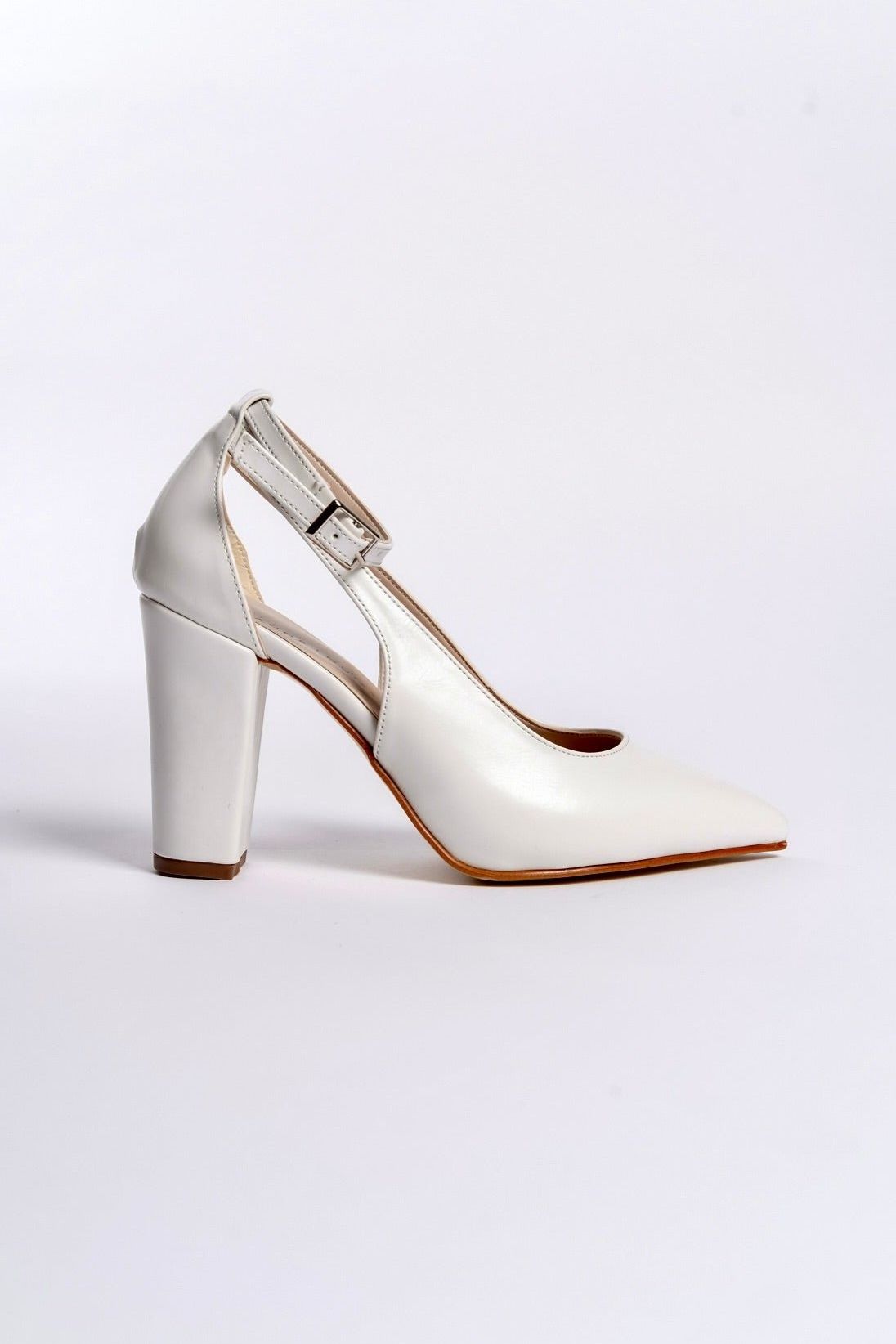 Liora | White High Heels