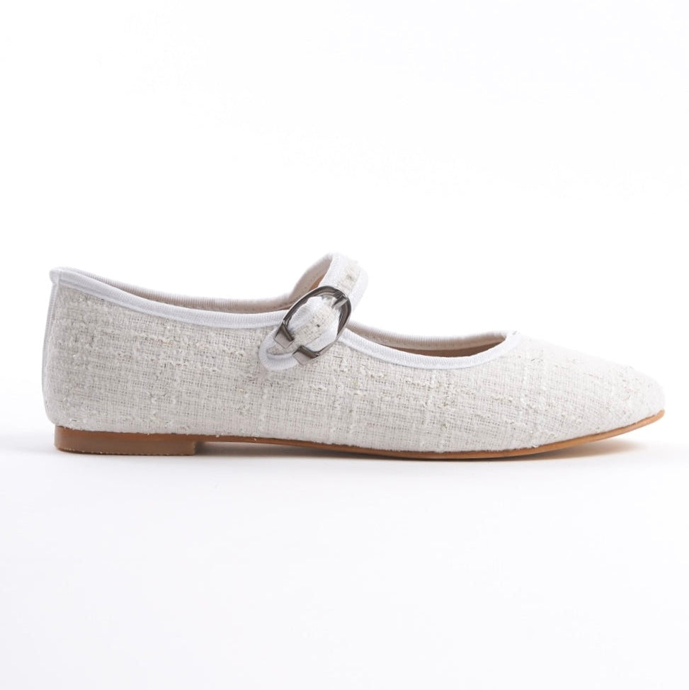 Shu | White Mary Janes