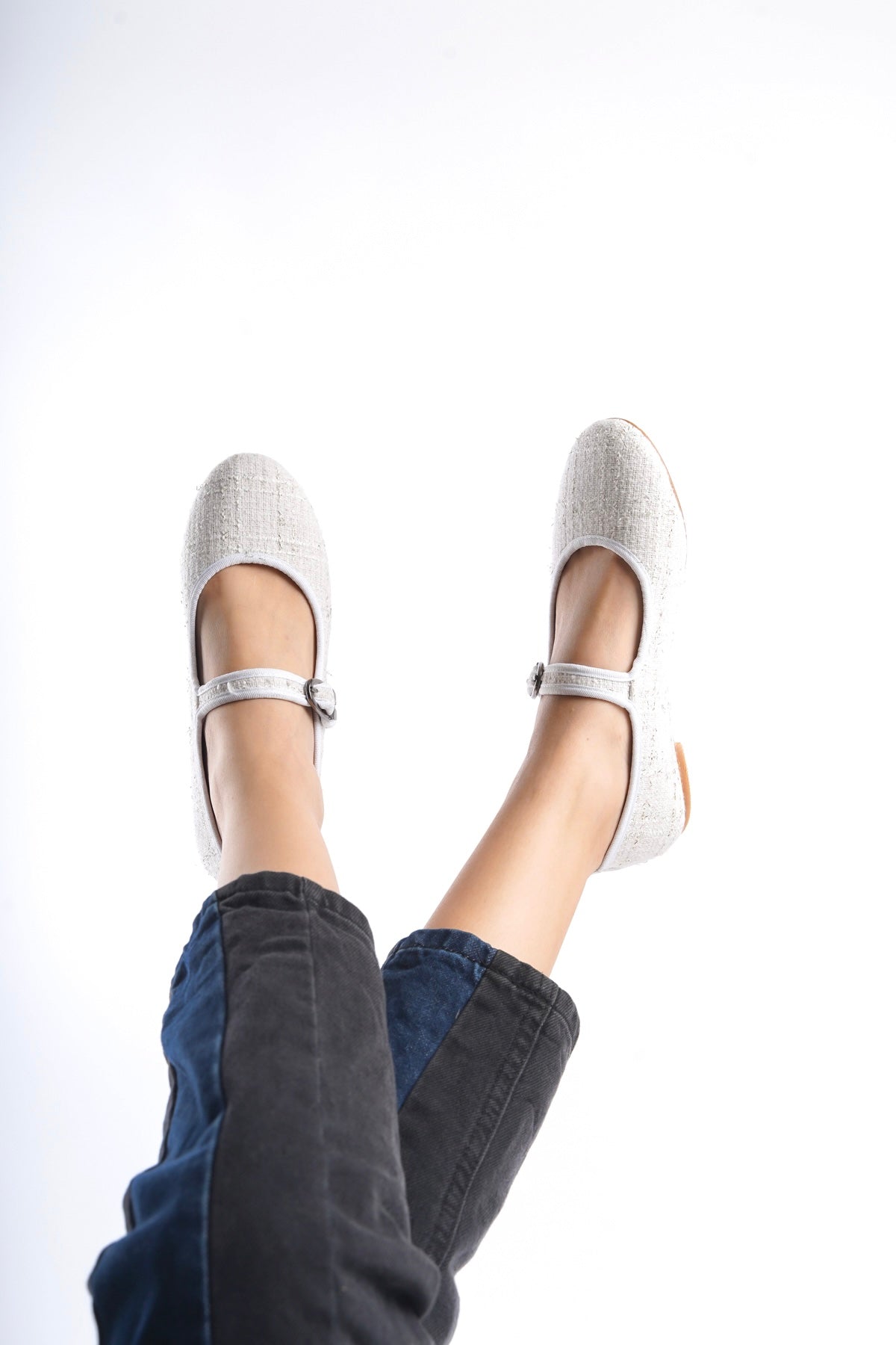 Shu | White Mary Janes