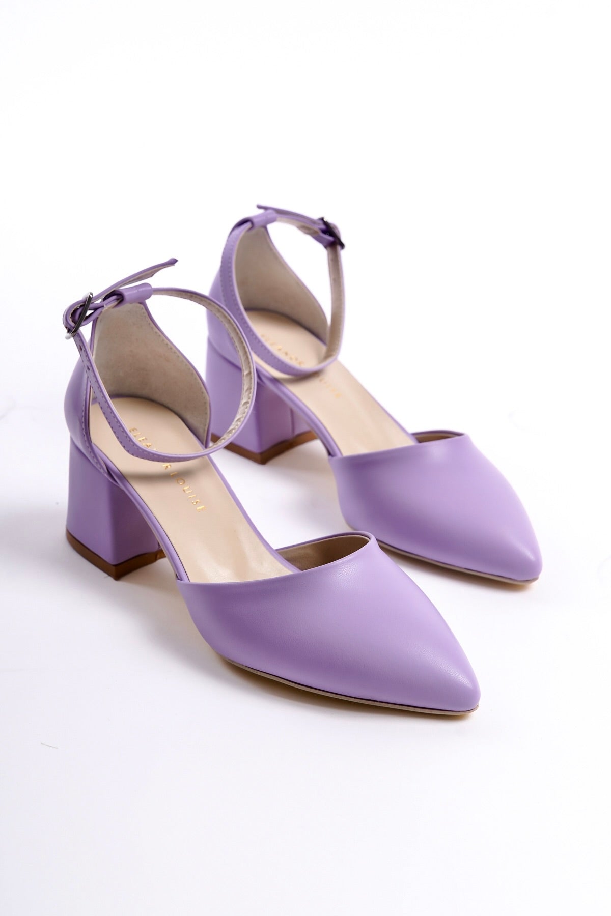 Anahid | Lilac Mid Heels