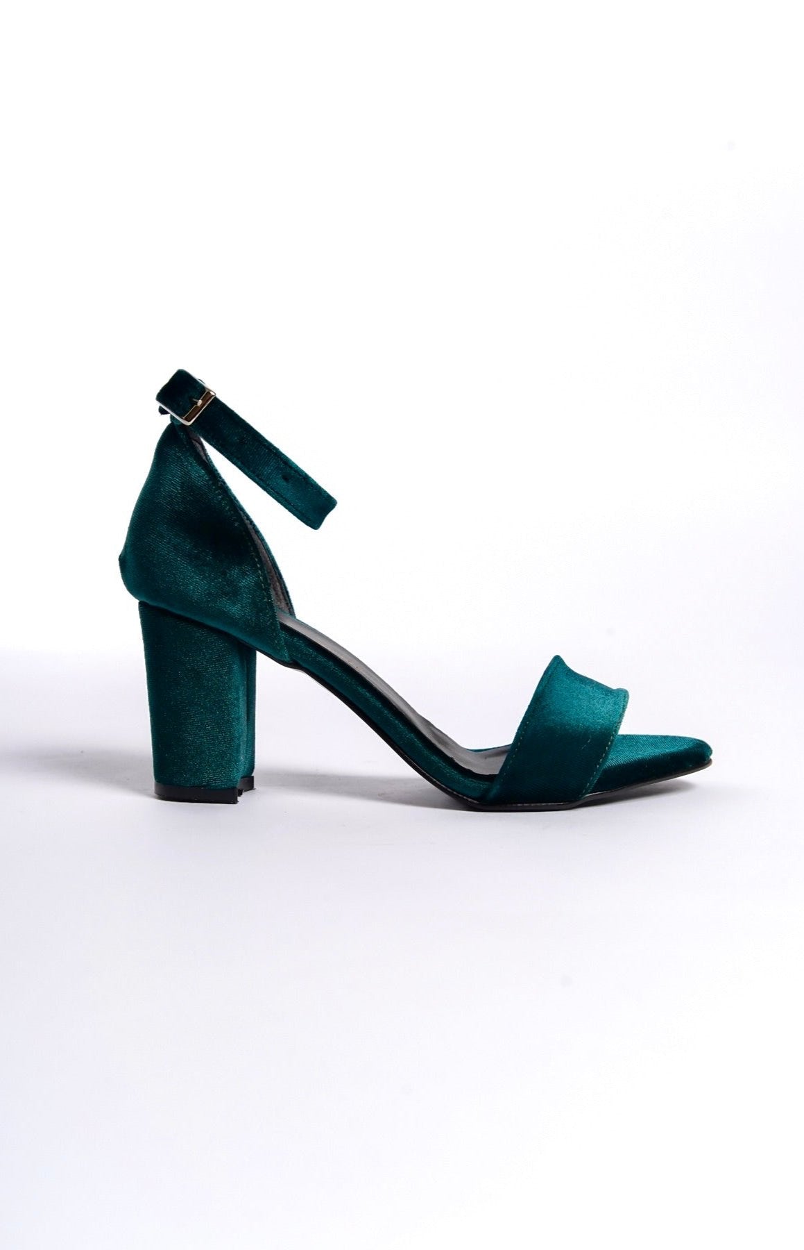 Thora | Emerald Green High Heel Sandals