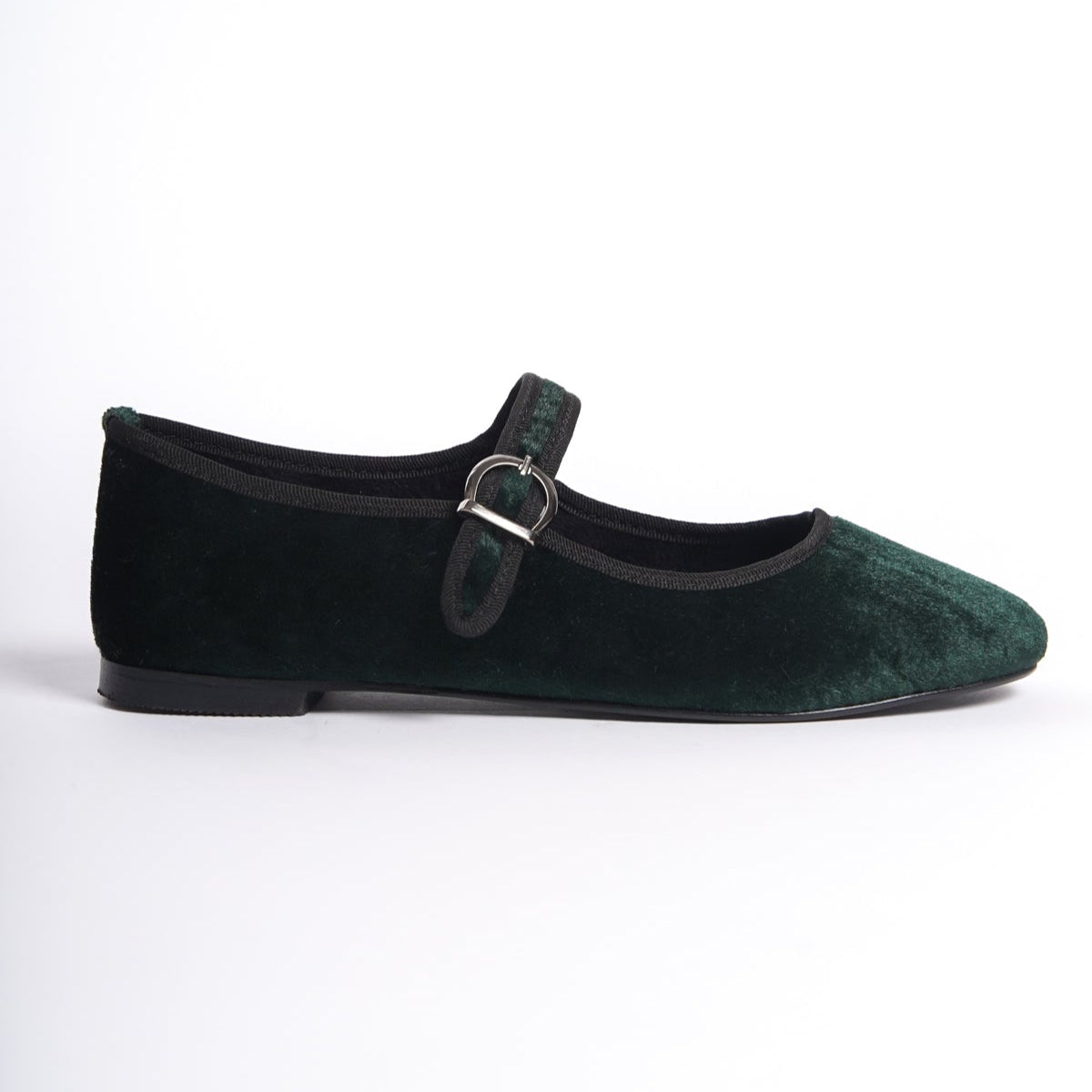 Ran | Emerald Green Mary Janes