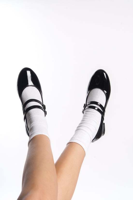 Airi | Black Patent Mary Janes