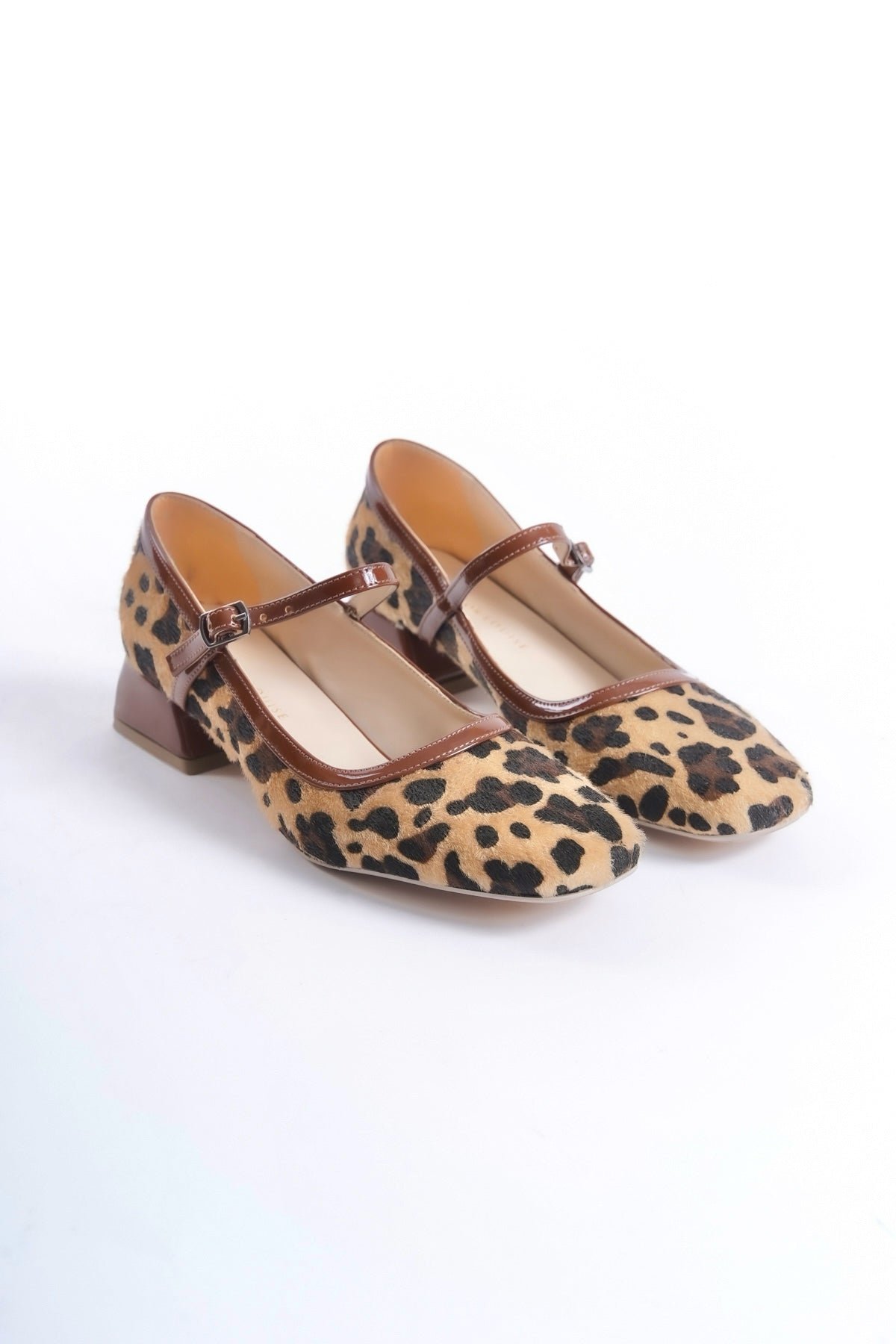 Lyra | Leopard Mary Janes