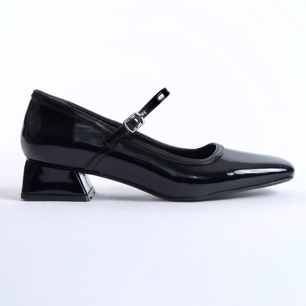 Althea | Black Patent Mary Janes