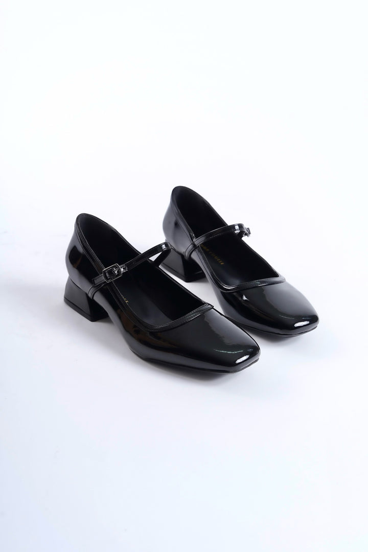 Althea | Black Patent Mary Janes