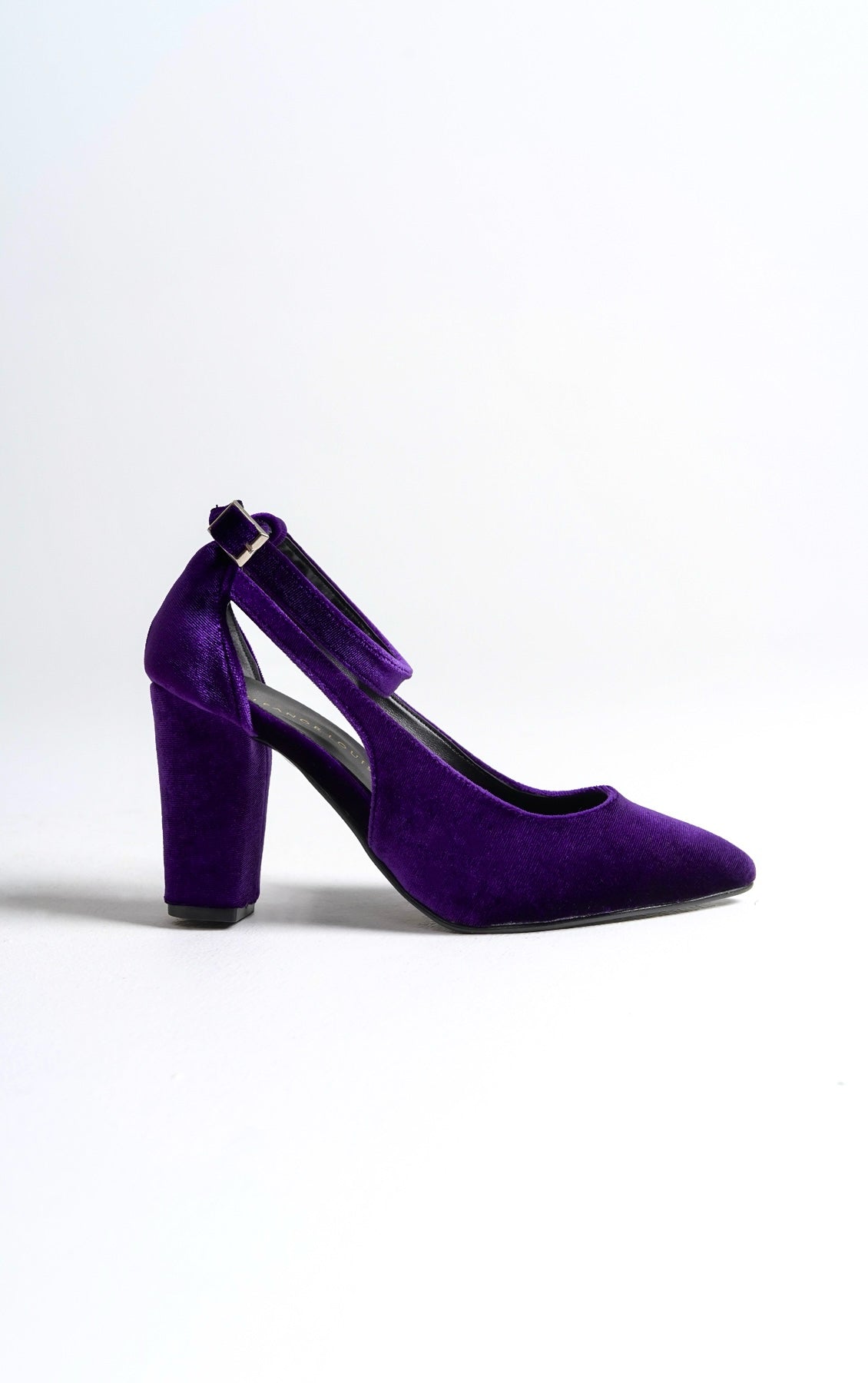 Margaux | Purple Velvet High Heels