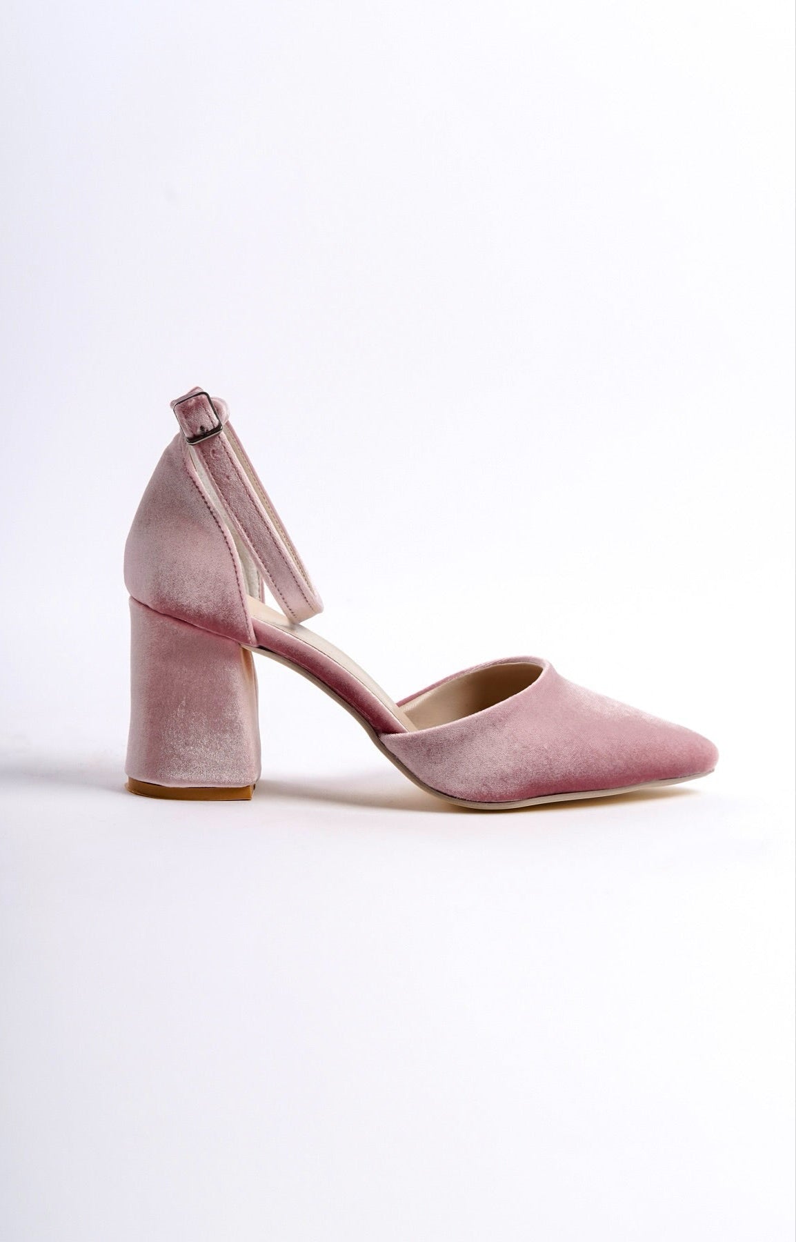 Rosmerta | Rose Velvet High Heels