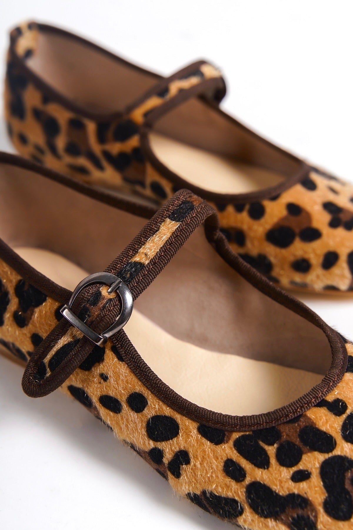 Leocadia | Leopard Mary Janes