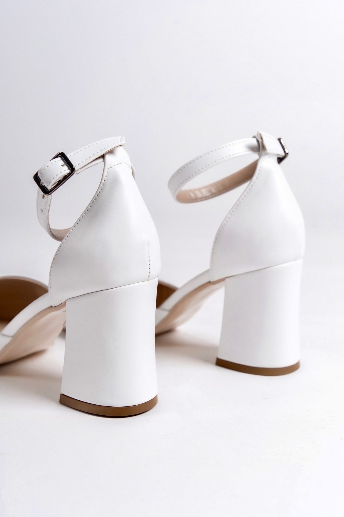 Esme | White High Heels