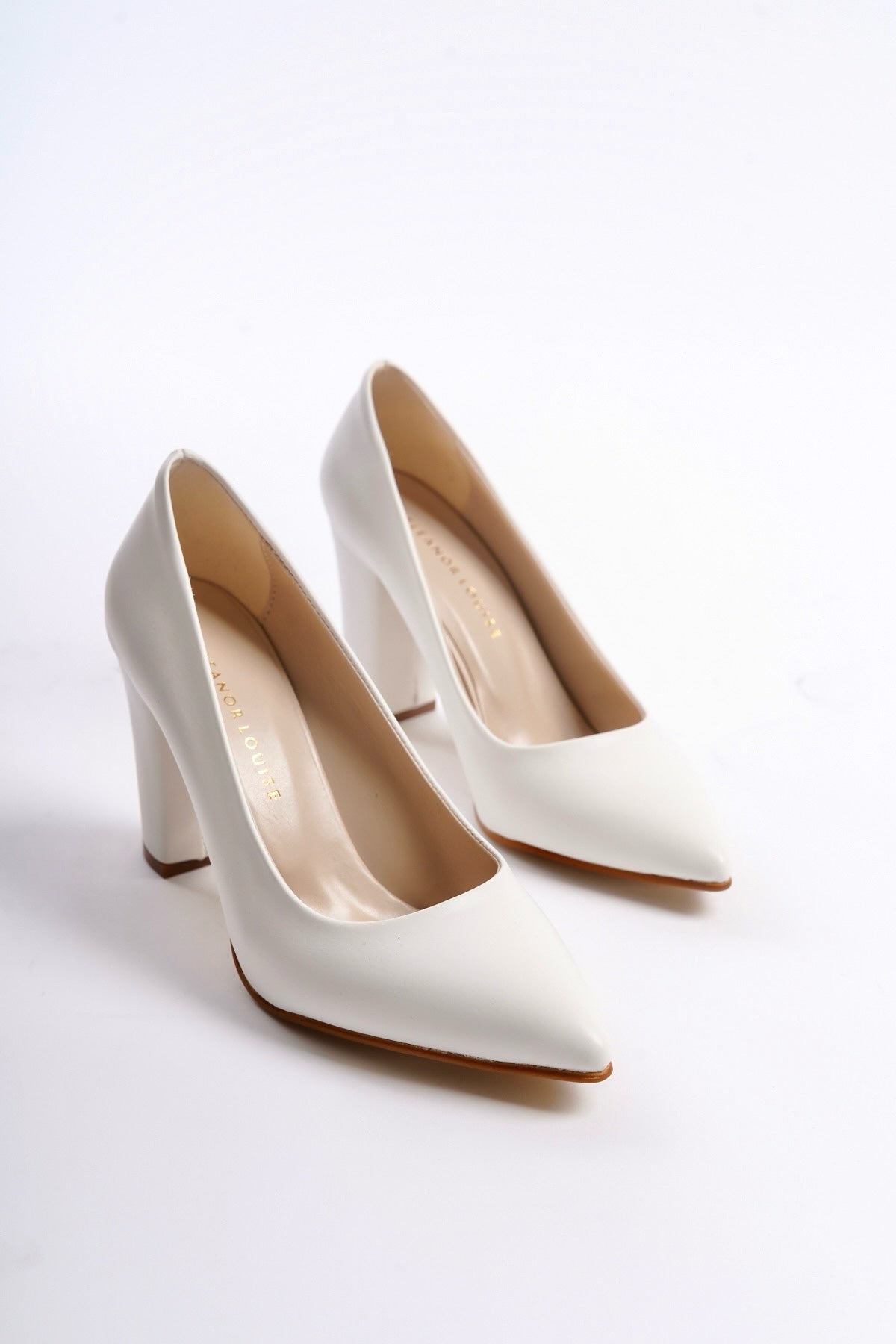 Asherah | White High Heels