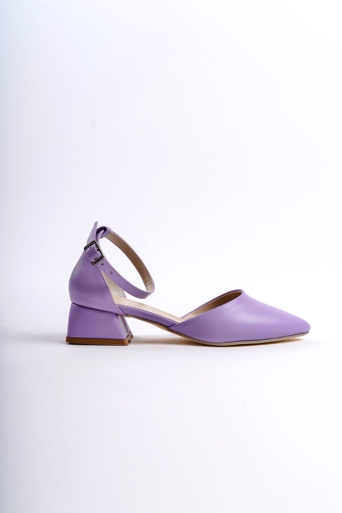 Seren | Lilac Low Heels