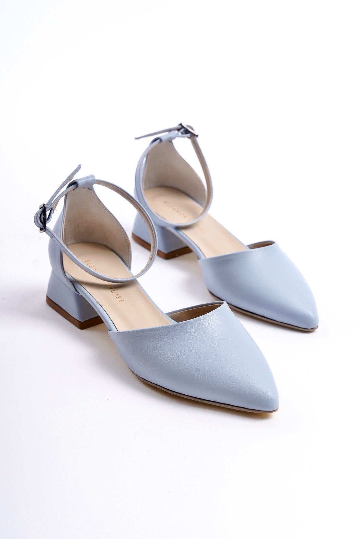 Illyria | Baby Blue Low Heels